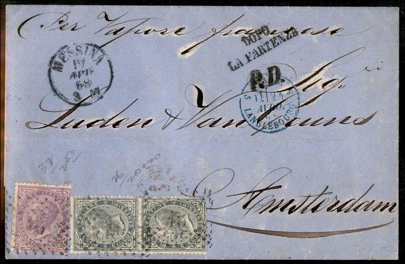 ITALIA / Regno / Vittorio Emanuele II / Posta ordinaria