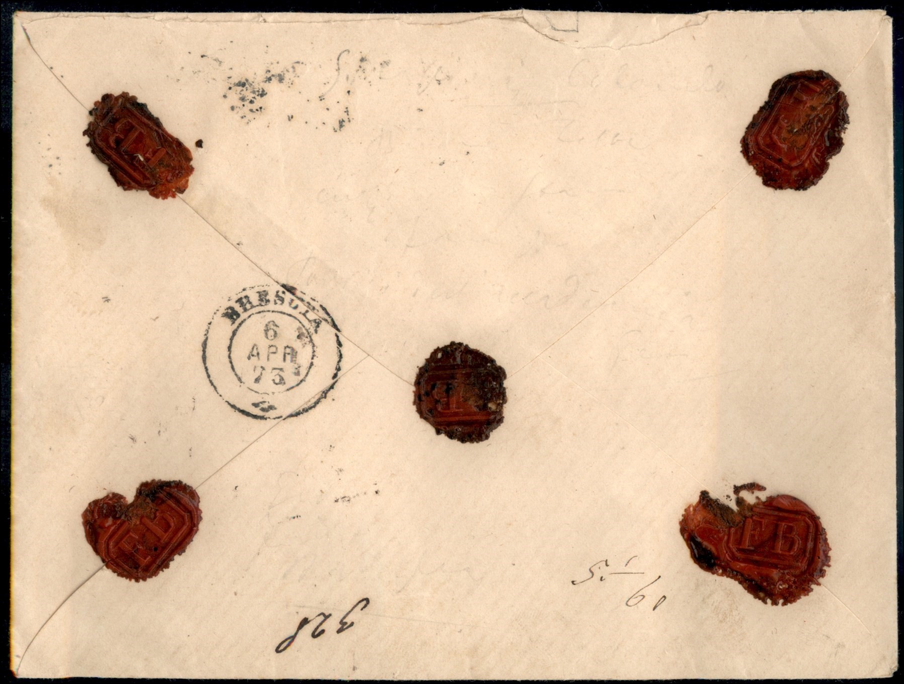 ITALIA / Regno / Vittorio Emanuele II / Posta ordinaria