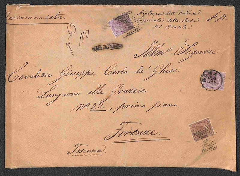 Italia / Regno / Vittorio Emanuele II / Posta Ordinaria