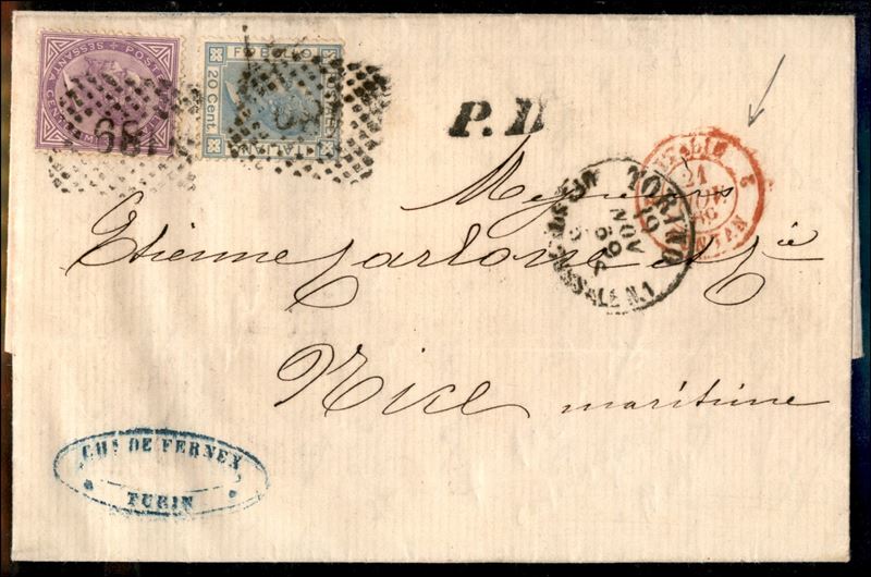 Italia / Regno / Vittorio Emanuele II / Posta Ordinaria