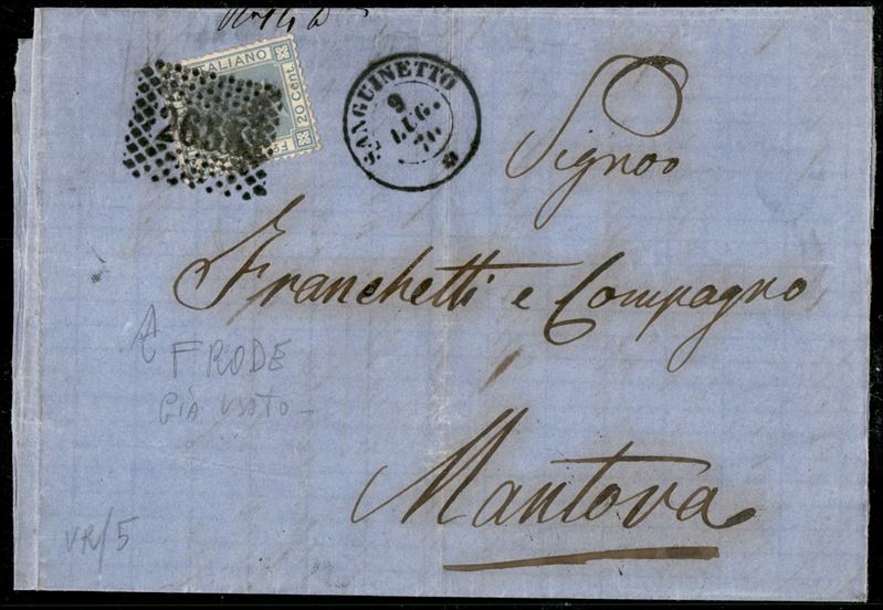 Italia / Regno / Vittorio Emanuele II / Posta Ordinaria
