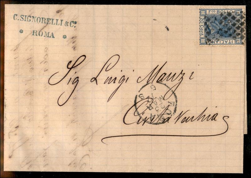 Italia / Regno / Vittorio Emanuele II / Posta Ordinaria