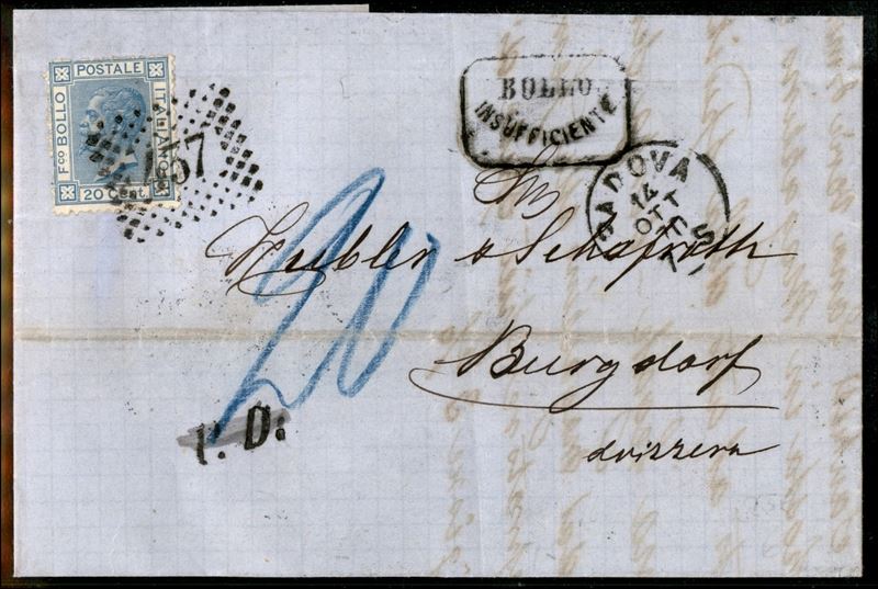 Italia / Regno / Vittorio Emanuele II / Posta Ordinaria
