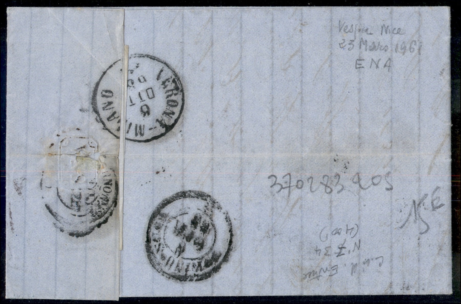 Italia / Regno / Vittorio Emanuele II / Posta Ordinaria