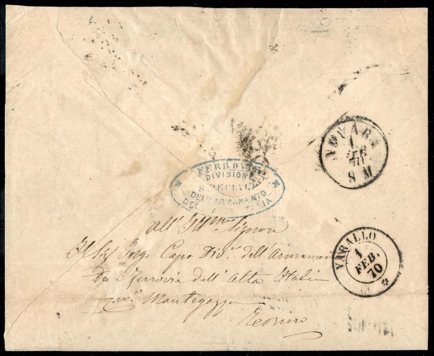 ITALIA / Regno / Vittorio Emanuele II / Posta ordinaria