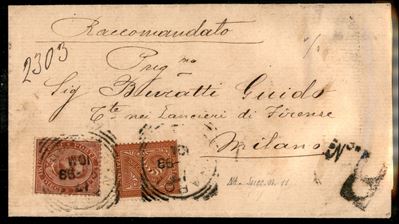 Italia / Regno / Umberto i / Posta Ordinaria