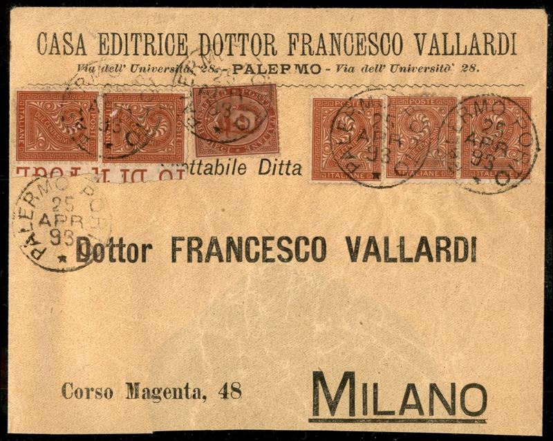 Italia / Regno / Umberto i / Posta Ordinaria