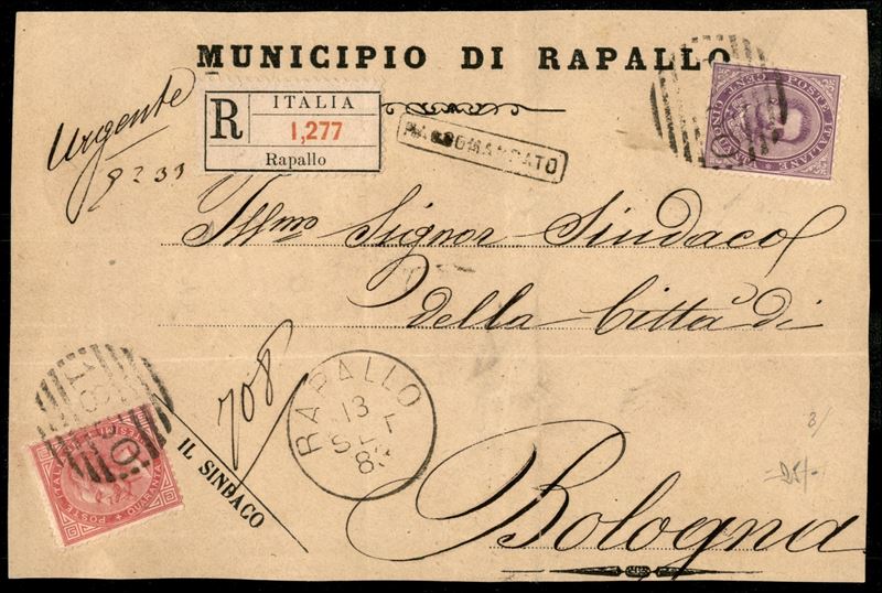 Italia / Regno / Umberto i / Posta Ordinaria