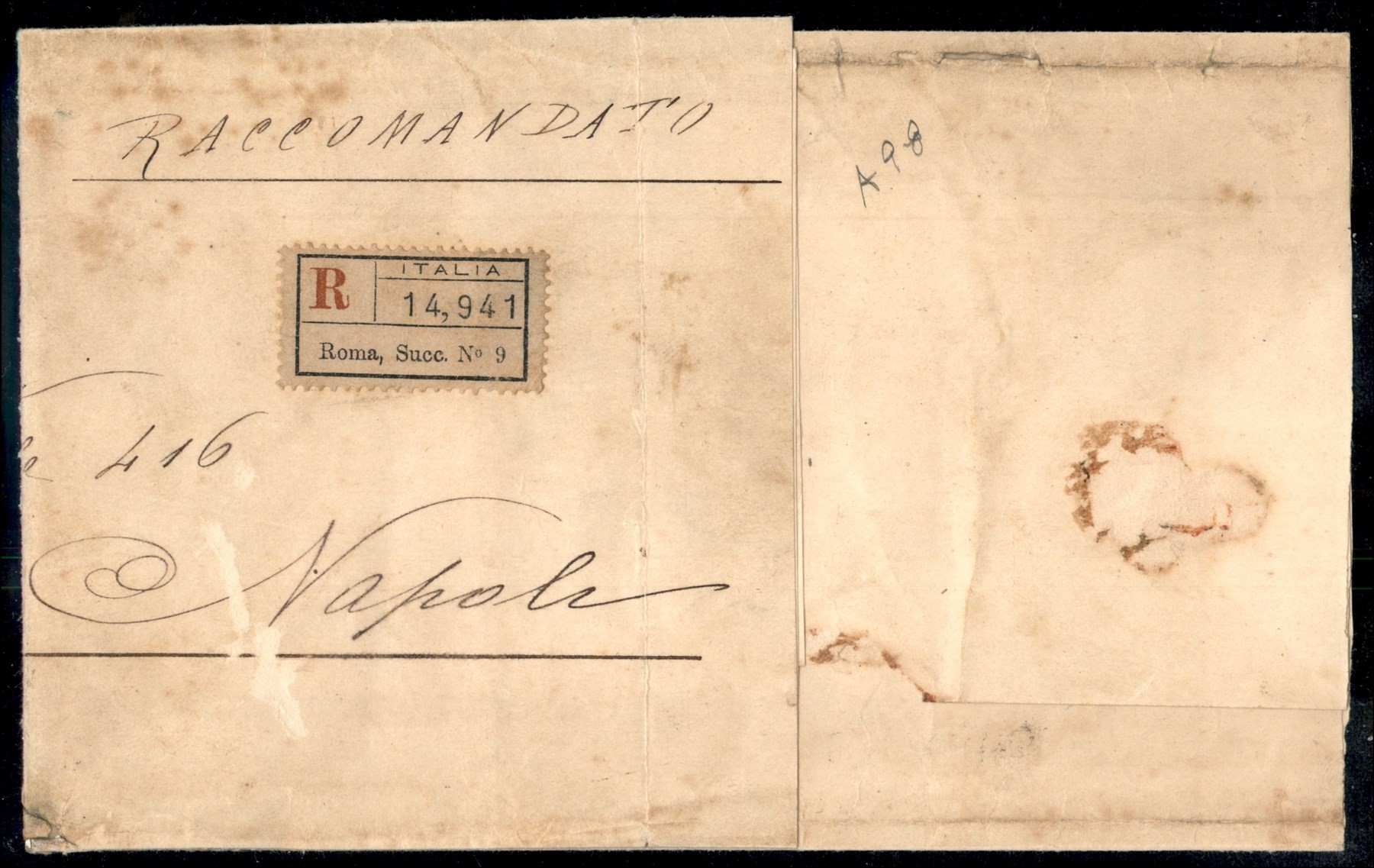 ITALIA / Regno / Umberto I / Posta ordinaria