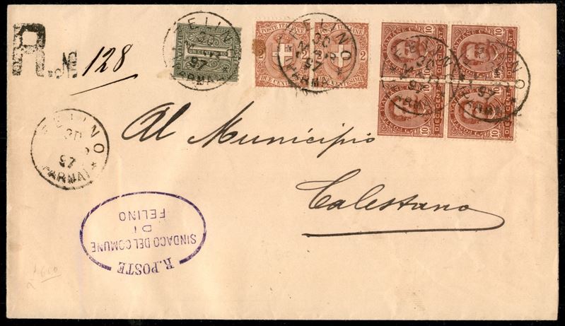 Italia / Regno / Umberto i / Posta Ordinaria