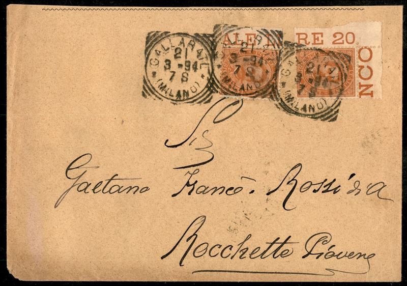 Italia / Regno / Umberto i / Posta Ordinaria