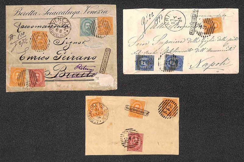 Italia / Regno / Umberto i / Posta Ordinaria
