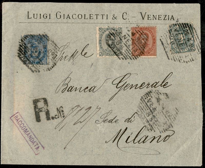 Italia / Regno / Umberto i / Posta Ordinaria