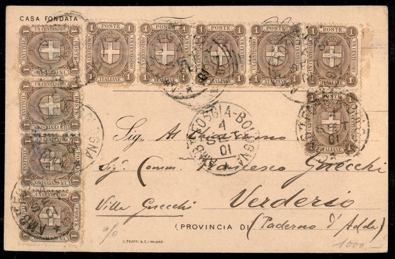 Italia / Regno / Umberto i / Posta Ordinaria