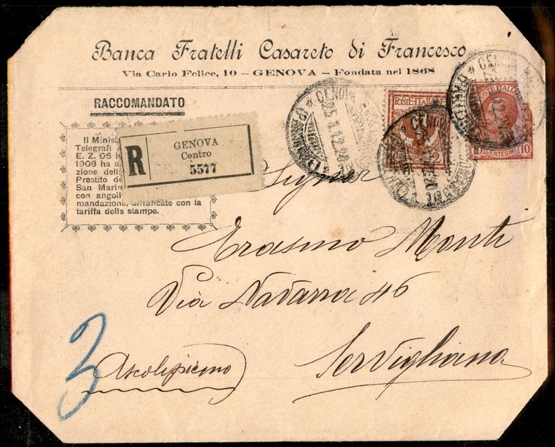 Italia / Regno / Vittorio Emanuele III / Posta Ordinaria