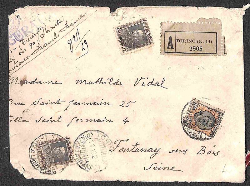 Italia / Regno / Vittorio Emanuele III / Posta Ordinaria