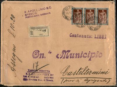 Italia / Regno / Vittorio Emanuele III / Posta Ordinaria