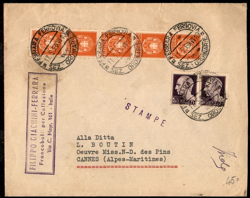 Italia / Regno / Vittorio Emanuele III / Posta Ordinaria