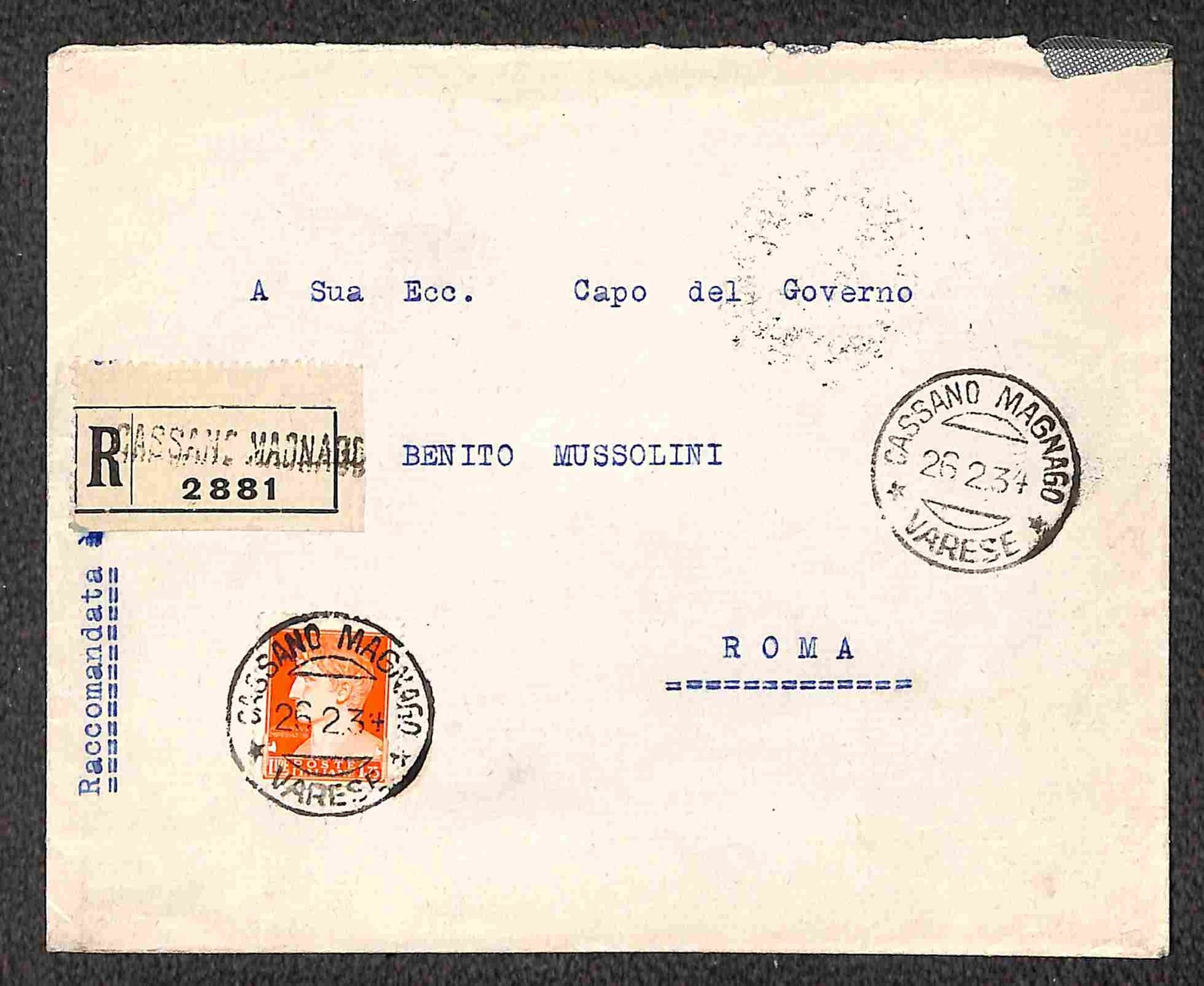 Italia / Regno / Vittorio Emanuele III / Posta Ordinaria
