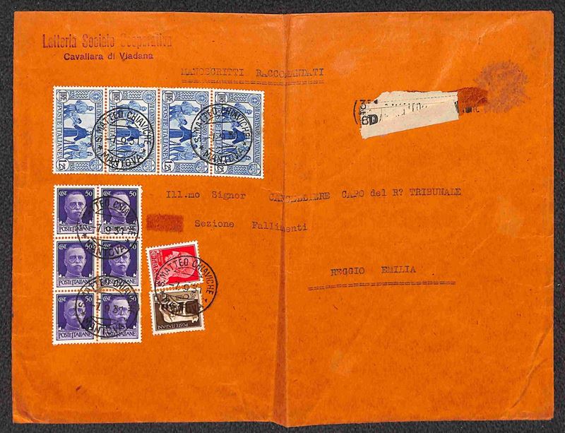 Italia / Regno / Vittorio Emanuele III / Posta Ordinaria