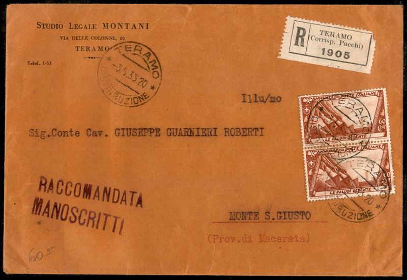 Italia / Regno / Vittorio Emanuele III / Posta Ordinaria