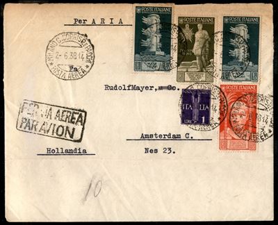 Italia / Regno / Vittorio Emanuele III / Posta Ordinaria + Aerea