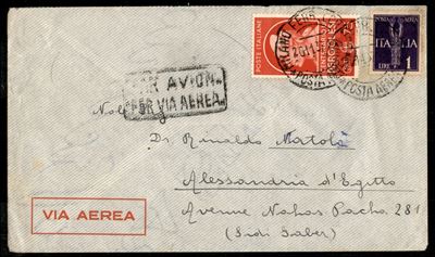 Italia / Regno / Vittorio Emanuele III / Aerogrammi