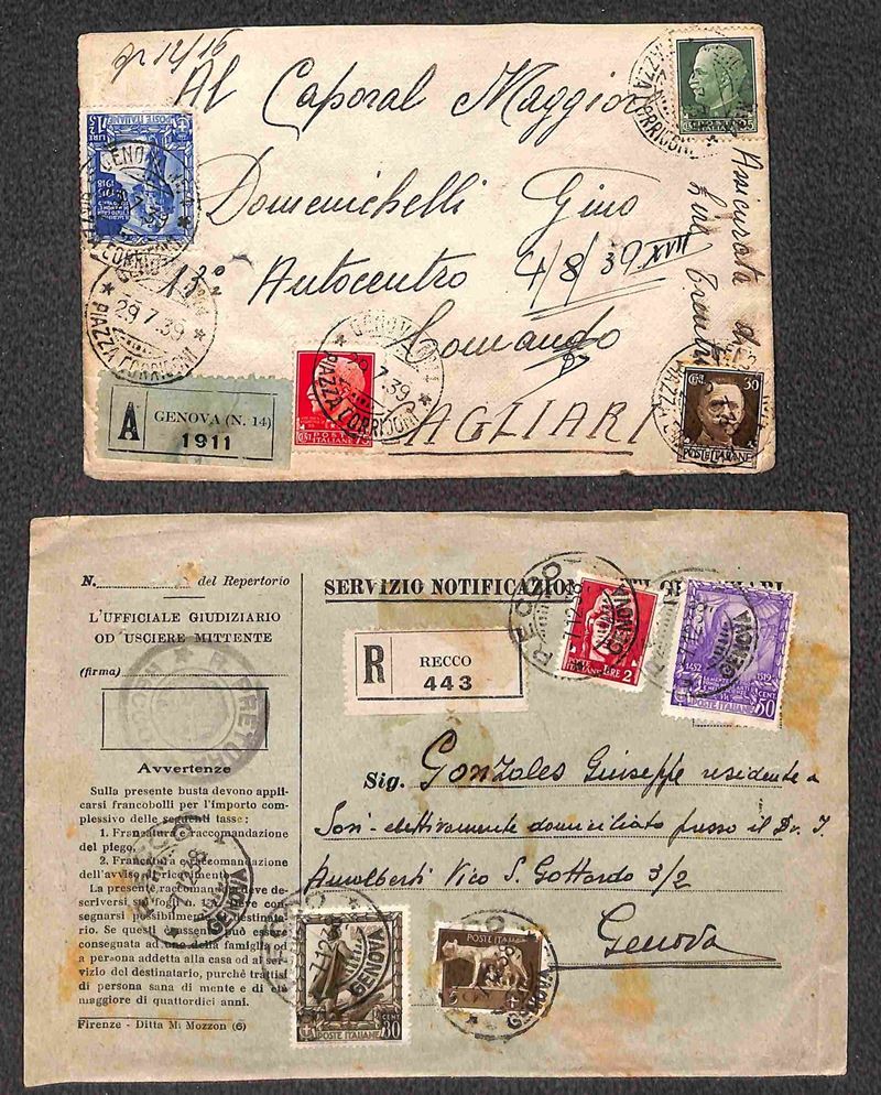 Italia / Regno / Vittorio Emanuele III / Posta Ordinaria