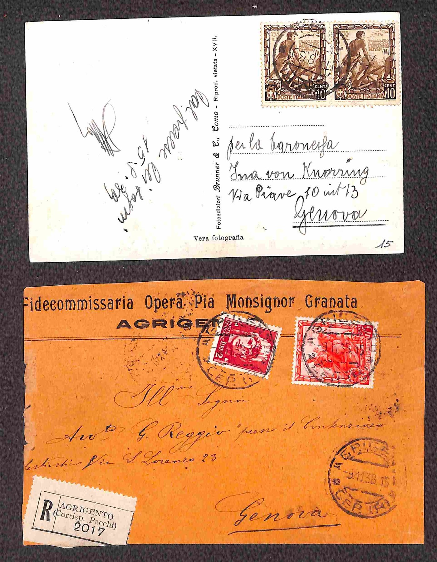 Italia / Regno / Vittorio Emanuele III / Posta Ordinaria