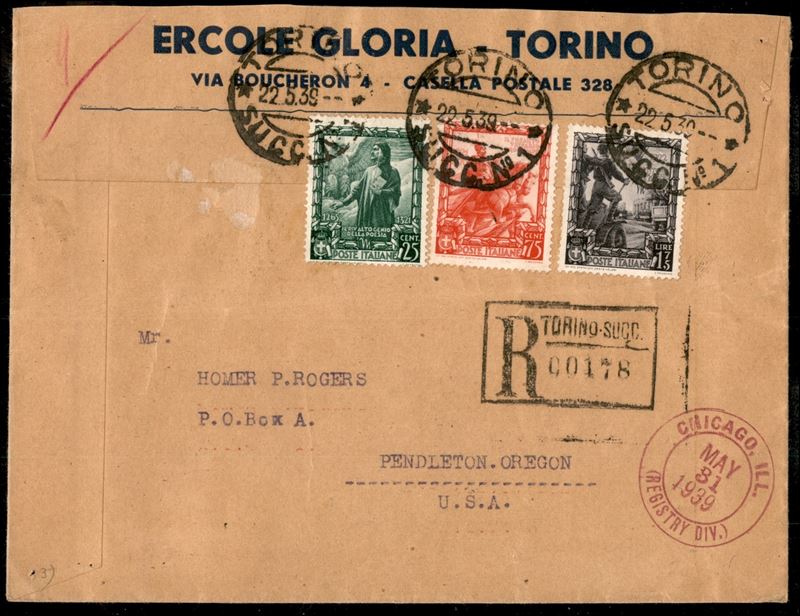 Italia / Regno / Vittorio Emanuele III / Posta Ordinaria