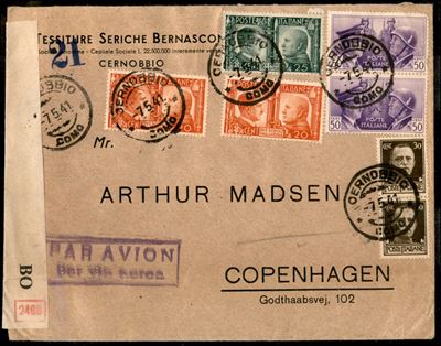 Italia / Regno / Vittorio Emanuele III / Aerogrammi