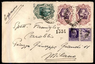 Italia / Regno / Vittorio Emanuele III / Posta Ordinaria