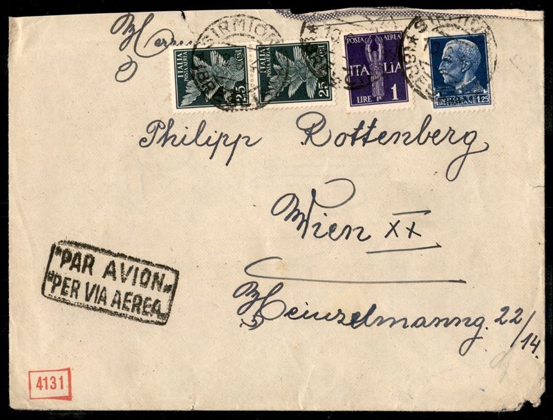 Italia / Regno / Vittorio Emanuele III / Aerogrammi