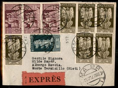 Italia / Regno / Vittorio Emanuele III / Posta Ordinaria + Aerea