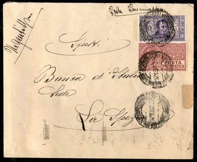 Italia / Regno / Vittorio Emanuele III / Posta Pneumatica