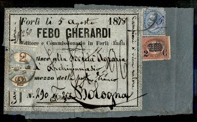 Italia / Regno / Vittorio Emanuele II / Segnatasse