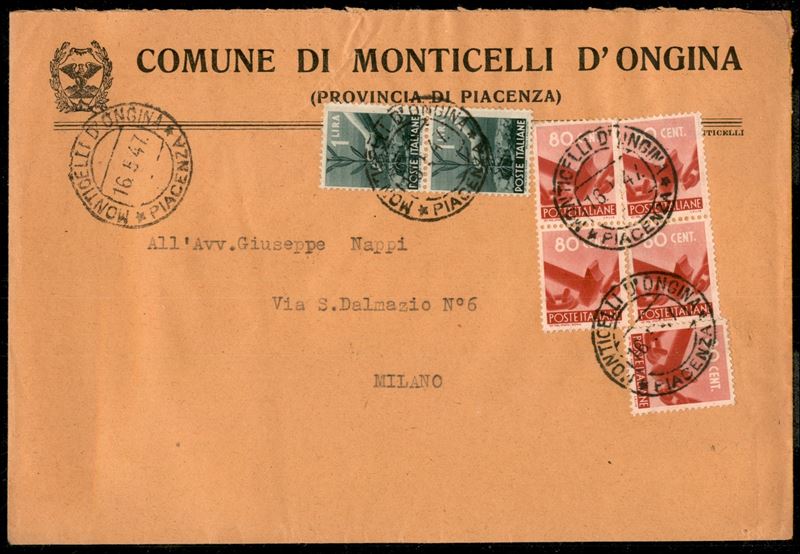Italia / Repubblica / Posta Ordinaria
