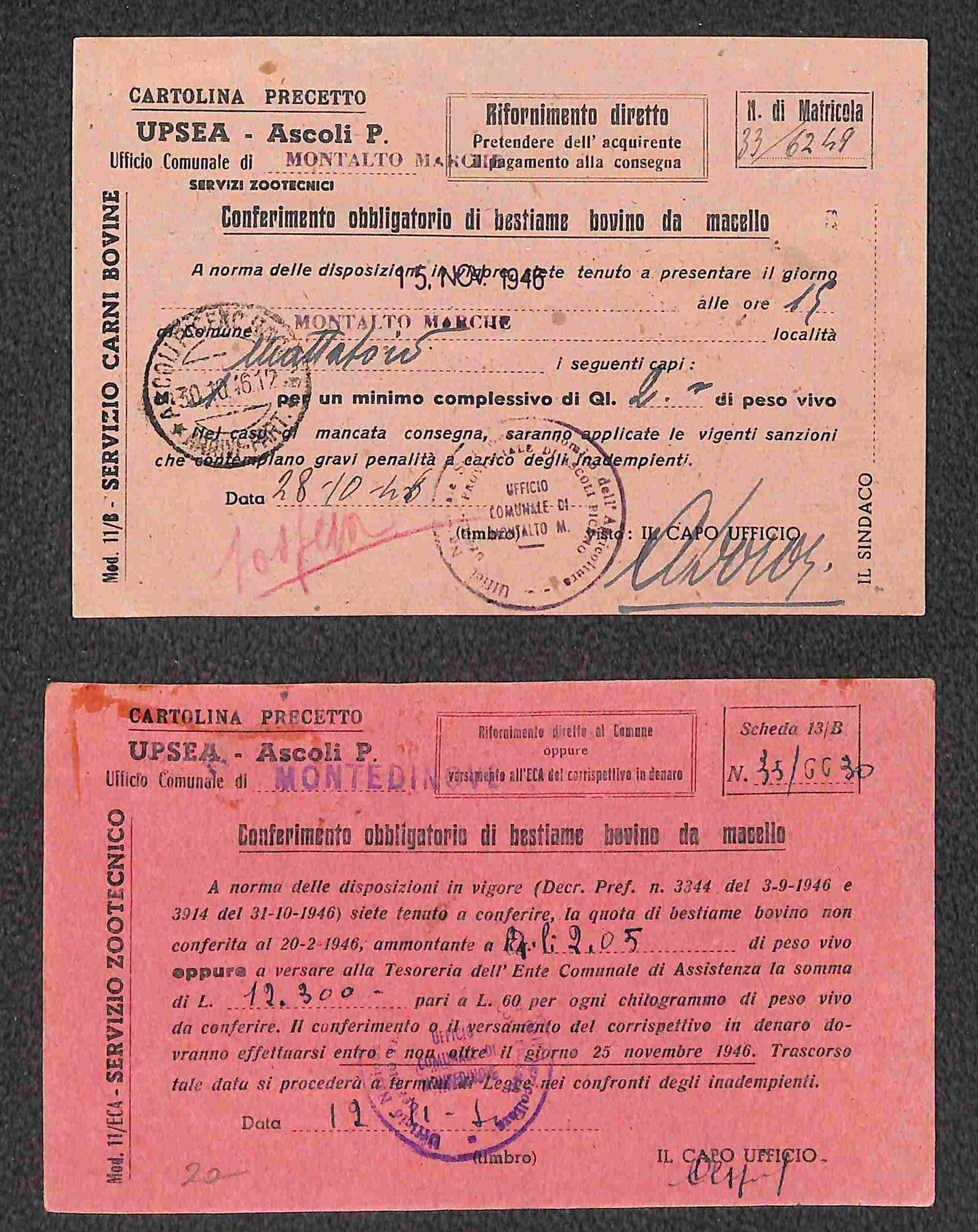 Italia / Repubblica / Posta Ordinaria