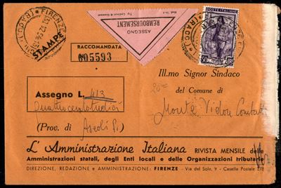 Italia / Repubblica / Posta Ordinaria
