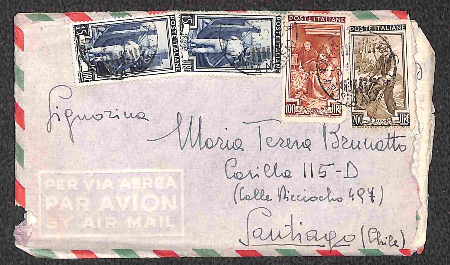Italia / Repubblica / Aerogrammi