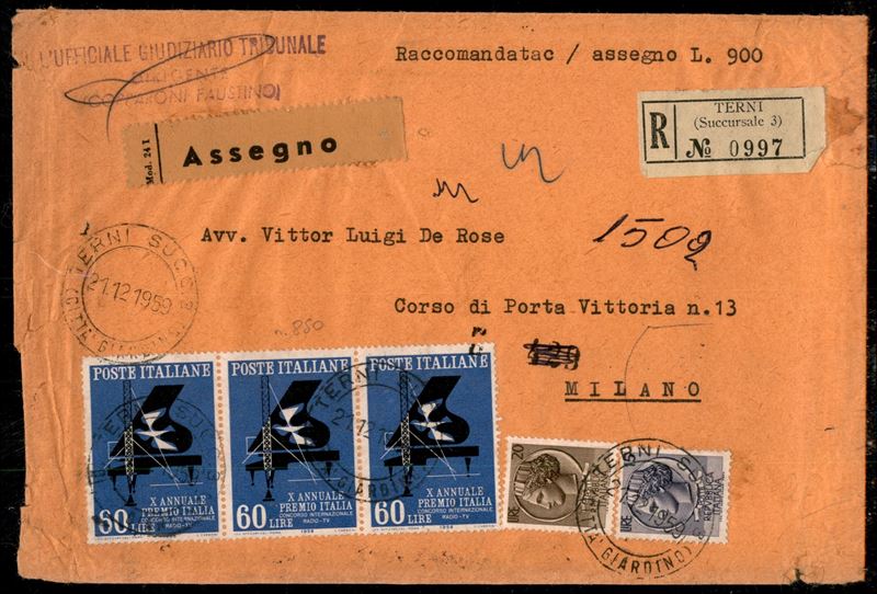 Italia / Repubblica / Posta Ordinaria