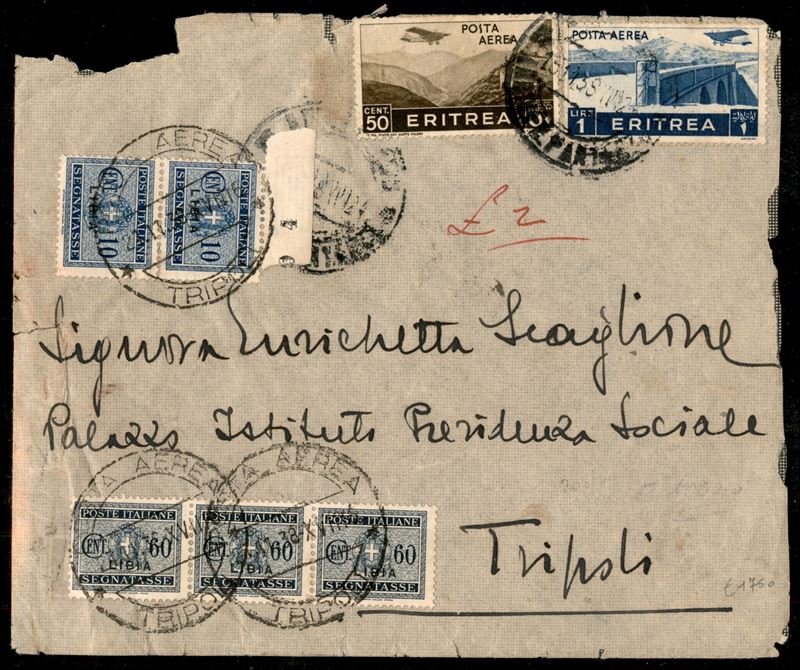Italia / Colonie / Libia / Segnatasse
