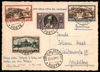 Vaticano / Posta Ordinaria + Espressi