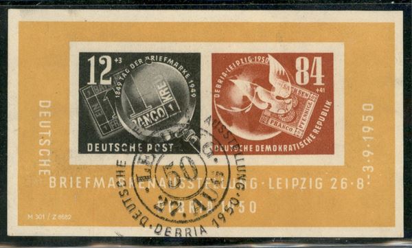 GERMANIA / DDR / Foglietti