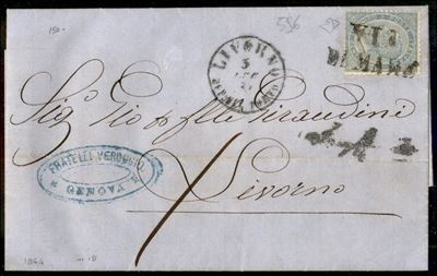 Italia / Regno / Vittorio Emanuele II / Posta Ordinaria