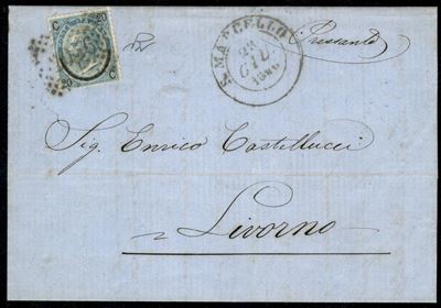Italia / Regno / Vittorio Emanuele II / Posta Ordinaria