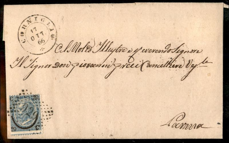 Italia / Regno / Vittorio Emanuele II / Posta Ordinaria