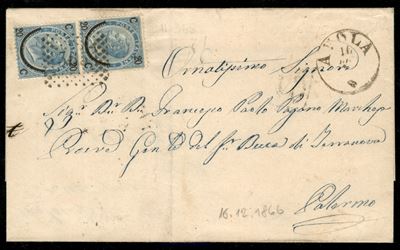 Italia / Regno / Vittorio Emanuele II / Posta Ordinaria