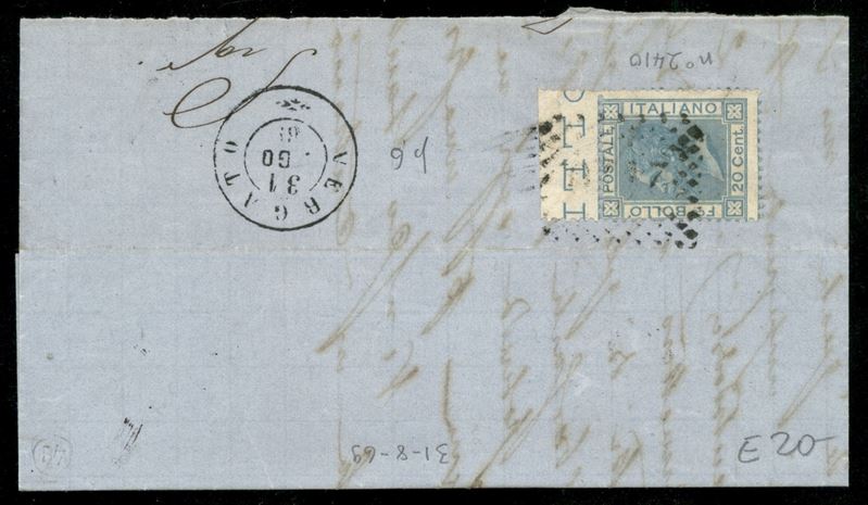 Italia / Regno / Vittorio Emanuele II / Posta Ordinaria
