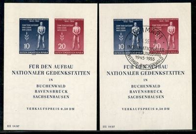 Germania / Ddr / Foglietti